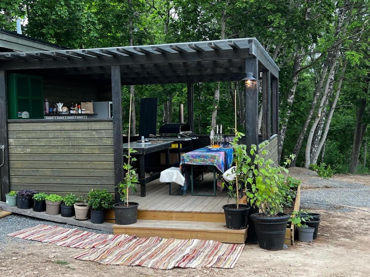 Vaettervy Glamping Hotel Habo Exterior foto