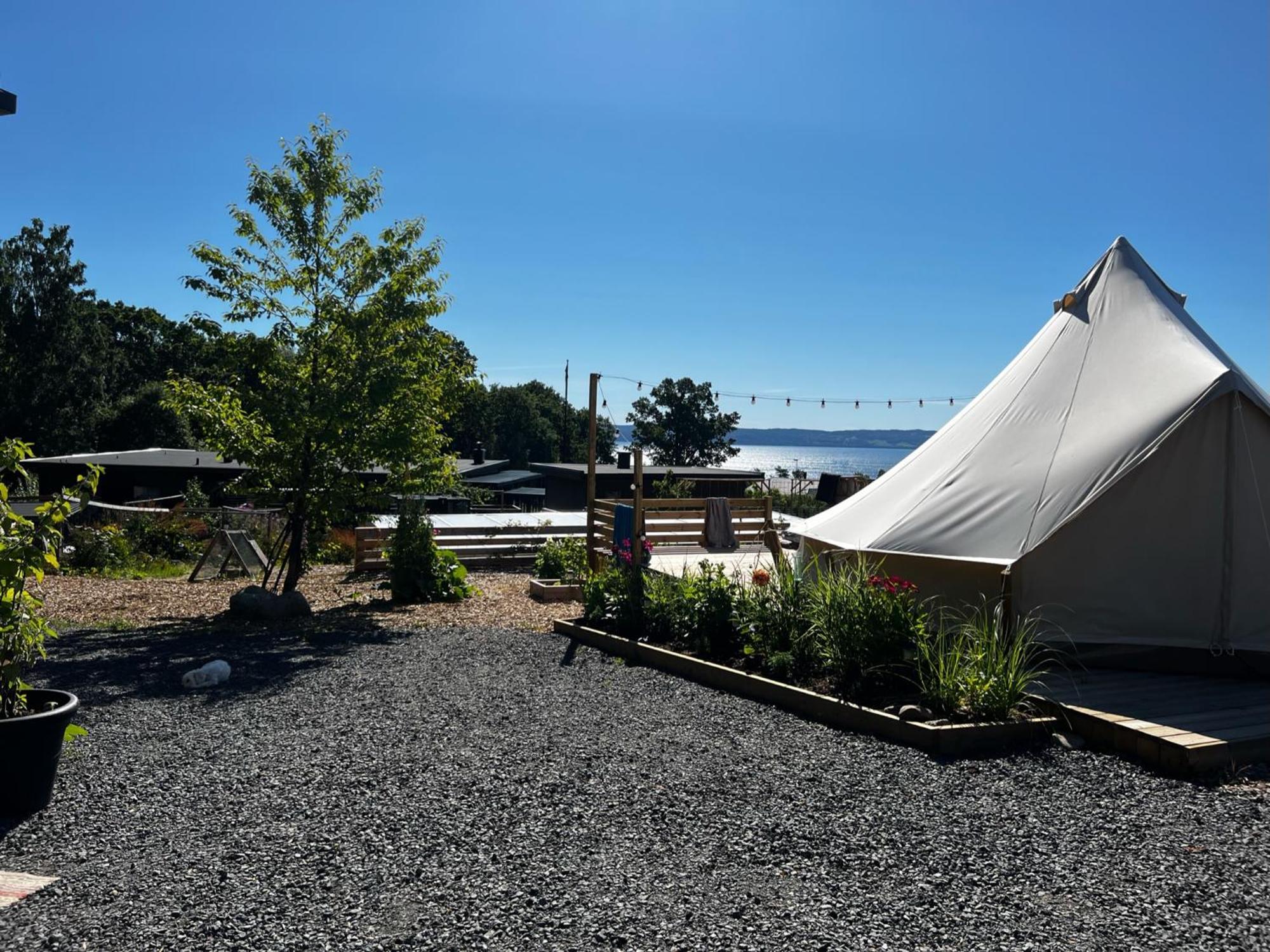 Vaettervy Glamping Hotel Habo Exterior foto