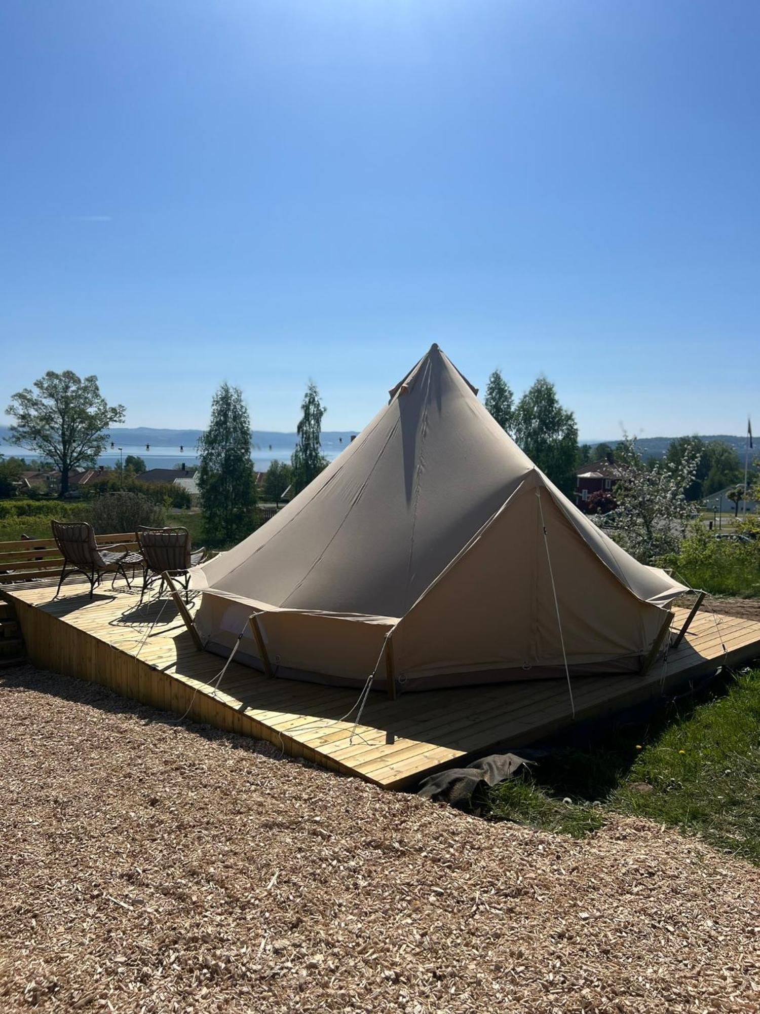 Vaettervy Glamping Hotel Habo Exterior foto