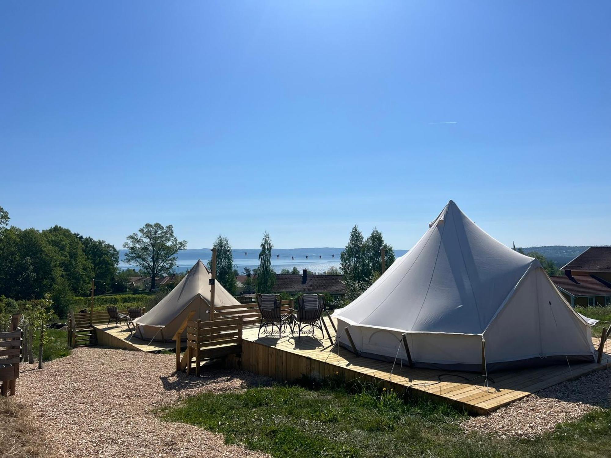 Vaettervy Glamping Hotel Habo Exterior foto